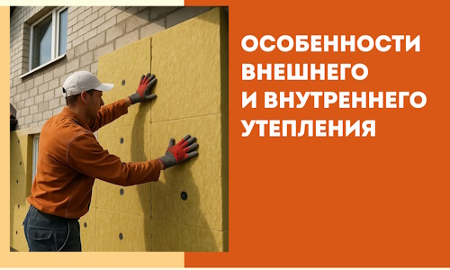 Какие особенности внешнего и внутреннего утепления в Арсеньеве