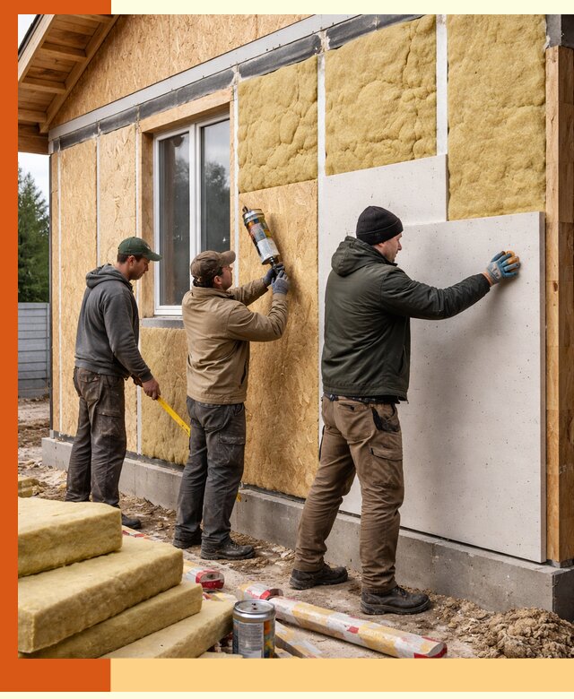 Профессиональное утепление дома из SIP-панелей в Арсеньеве