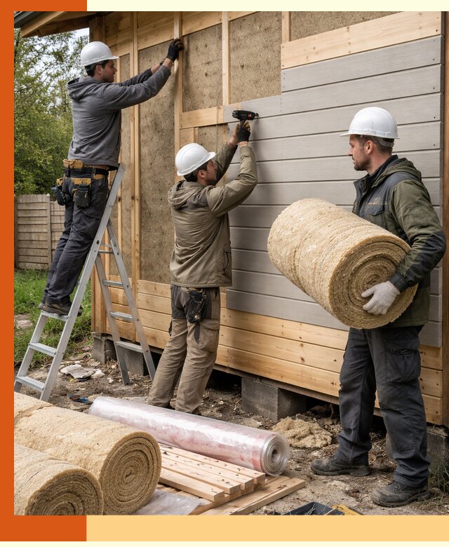Утепление бани снаружи в Арсеньеве профессионально и надежно