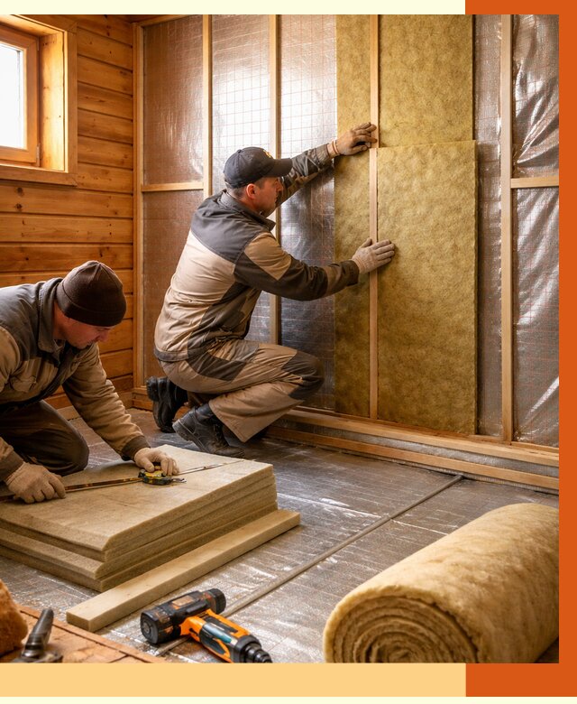 Утепление бани изнутри в Арсеньеве под ключ от 4318 руб./м² | ТепломастерРсн