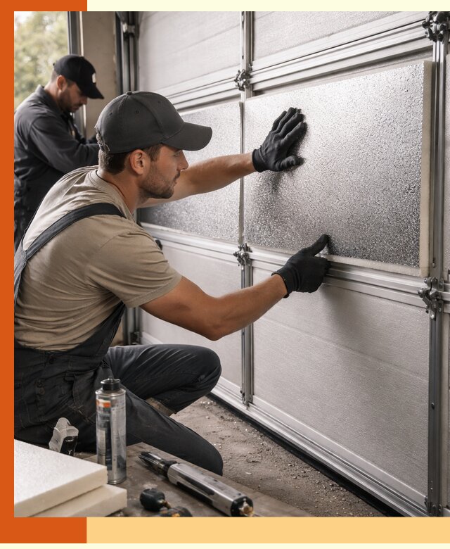 Утепление гаражных ворот в Арсеньеве качественно и надежно