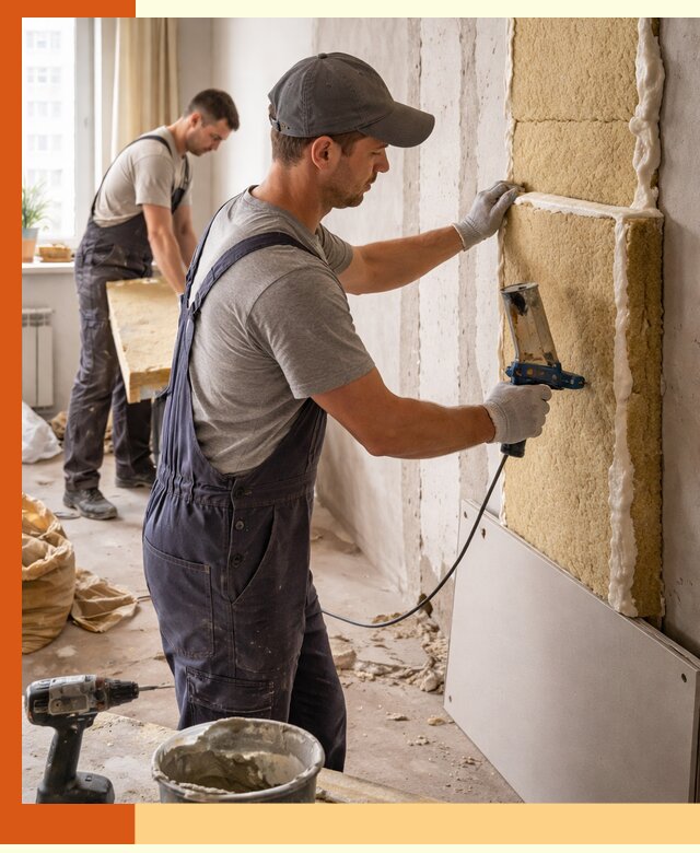 Утепление стен изнутри в Арсеньеве — качественно и эффективно