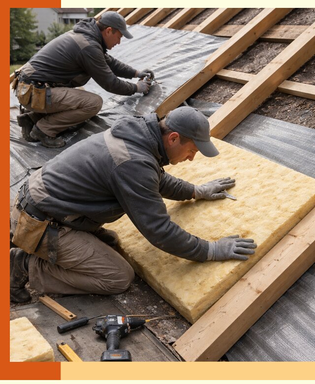 Профессиональное утепление крыши в Арсеньеве качественно и надежно