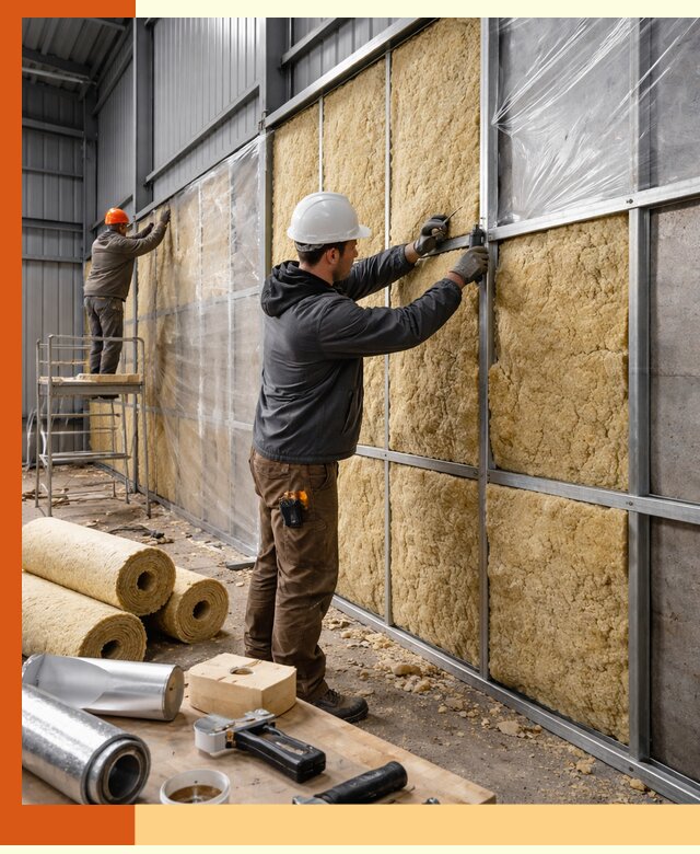 Утепление ангара в Арсеньеве — профессиональная теплоизоляция помещений