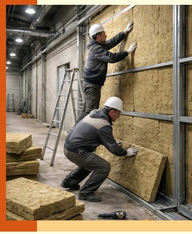 Утепление цеха под ключ в Арсеньеве с гарантией качества