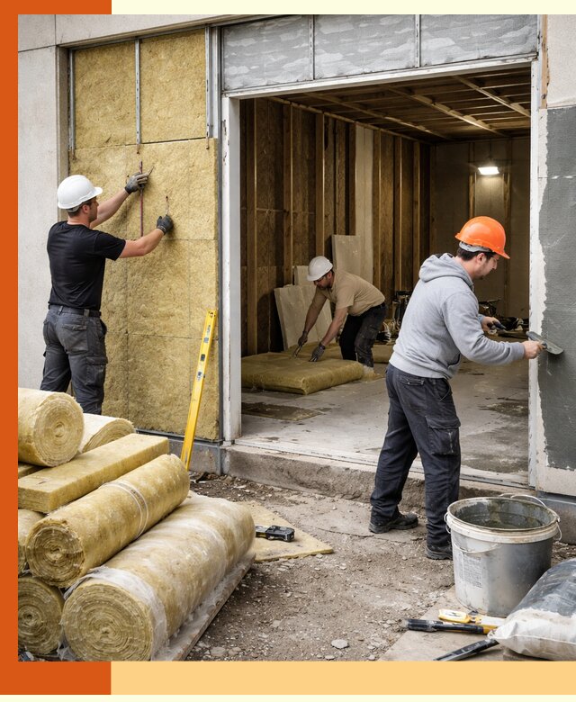 Утепление торгового павильона в Арсеньеве — качественно и энергоэффективно