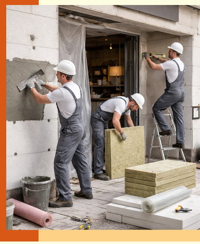 Утепление кафе в Арсеньеве: профессиональная теплоизоляция и монтаж