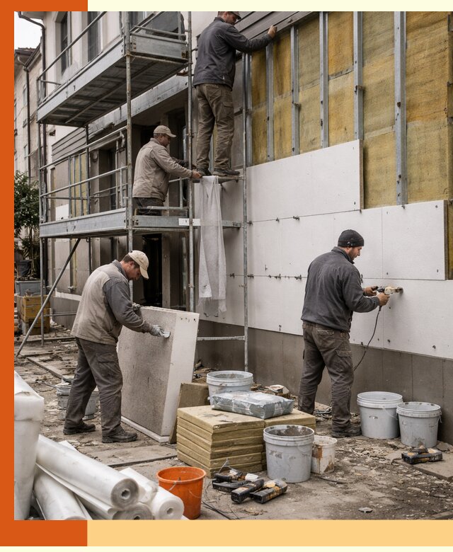 Утепление гостиницы под ключ в Арсеньеве с гарантией качества