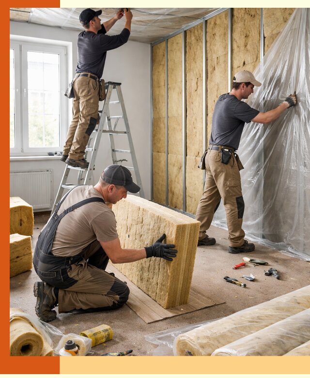 Утепление офисных помещений под ключ в Арсеньеве