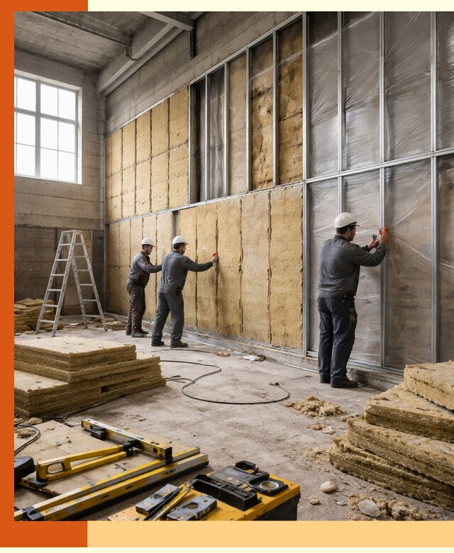 Утепление спортивного зала в Арсеньеве качественно и недорого