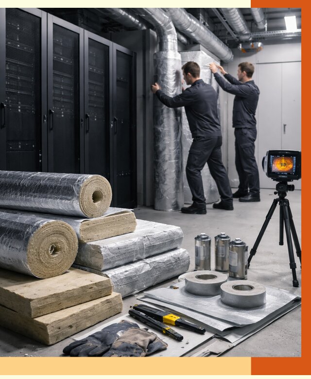 Утепление серверной в Арсеньеве от 8738 руб./м² — комплексно под ключ | ТепломастерРсн