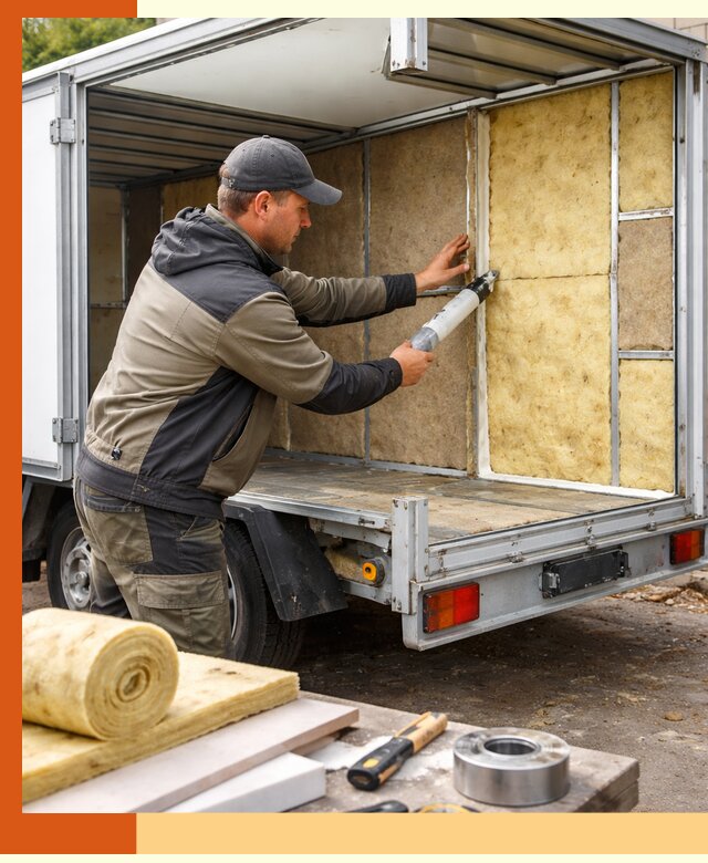 Профессиональное утепление прицепа в Арсеньеве для любых условий