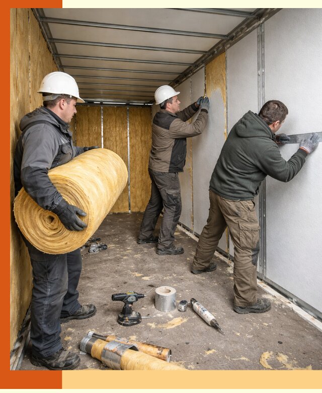 Утепление рефрижераторного контейнера в Арсеньеве профессионально и надежно
