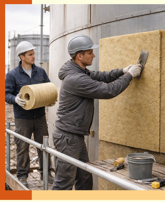 Профессиональное утепление резервуара и теплоизоляция в Арсеньеве