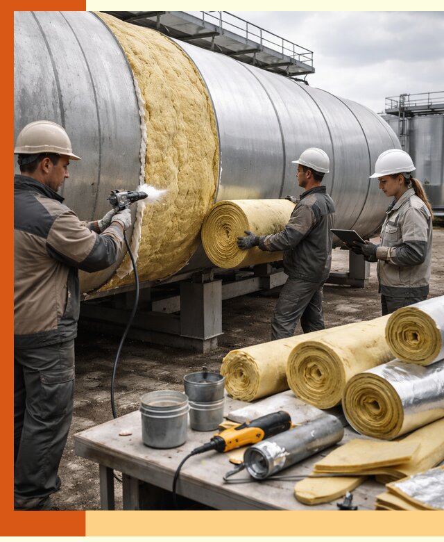 Утепление цистерны в Арсеньеве — утеплители и монтаж под ключ