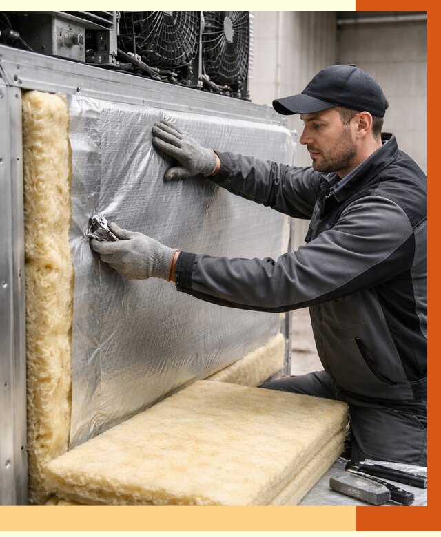 Утепление холодильного агрегата в Арсеньеве от 8738 руб. под ключ | ТепломастерРсн