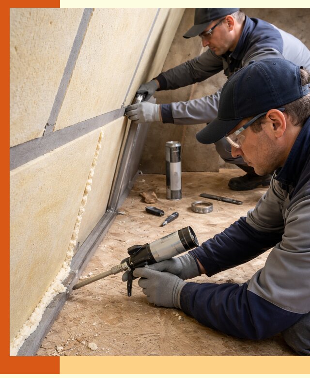 Герметизация стыков ППУ в Арсеньеве — надежное уплотнение швов