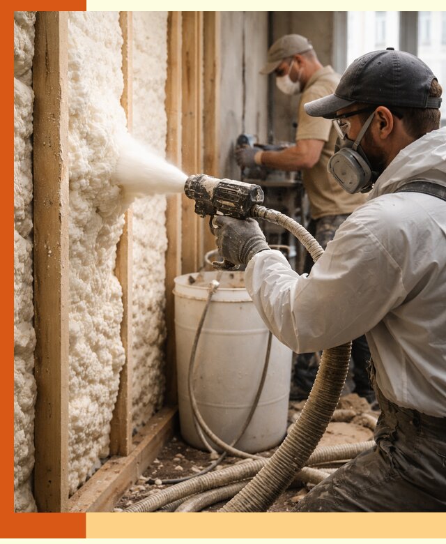 Утепление пеноизолом жилых и коммерческих объектов в Арсеньеве