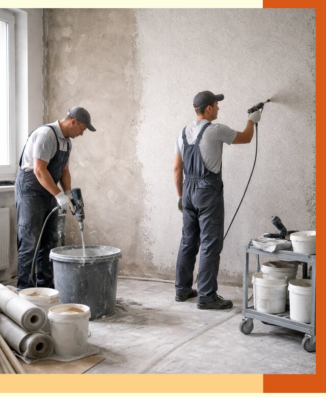 Утепление стен жидкой теплоизоляцией в Арсеньеве от 4318 руб/м² | ТепломастерРсн