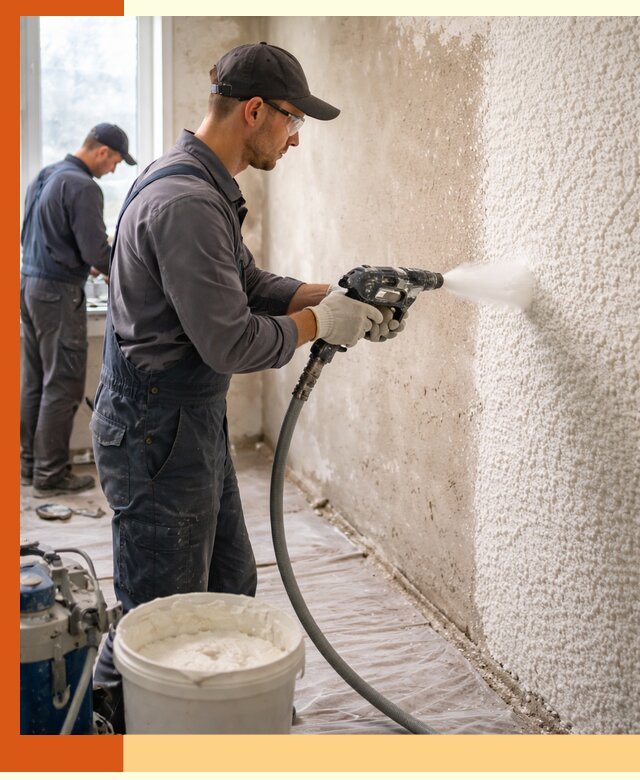 Утепление стен жидкой теплоизоляцией в Арсеньеве для квартир и домов