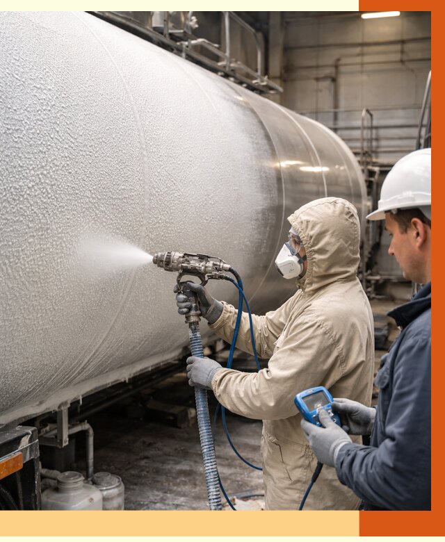 Утепление автоцистерны жидкой теплоизоляцией в Арсеньеве от 14906 руб. под ключ | ТепломастерРсн