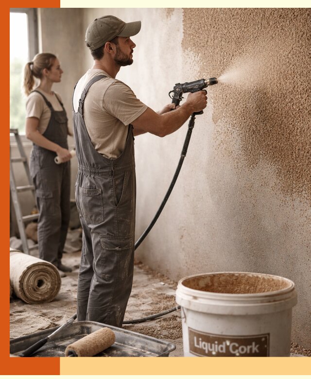 Утепление стен жидкой пробкой в Арсеньеве эффективное и долговечное