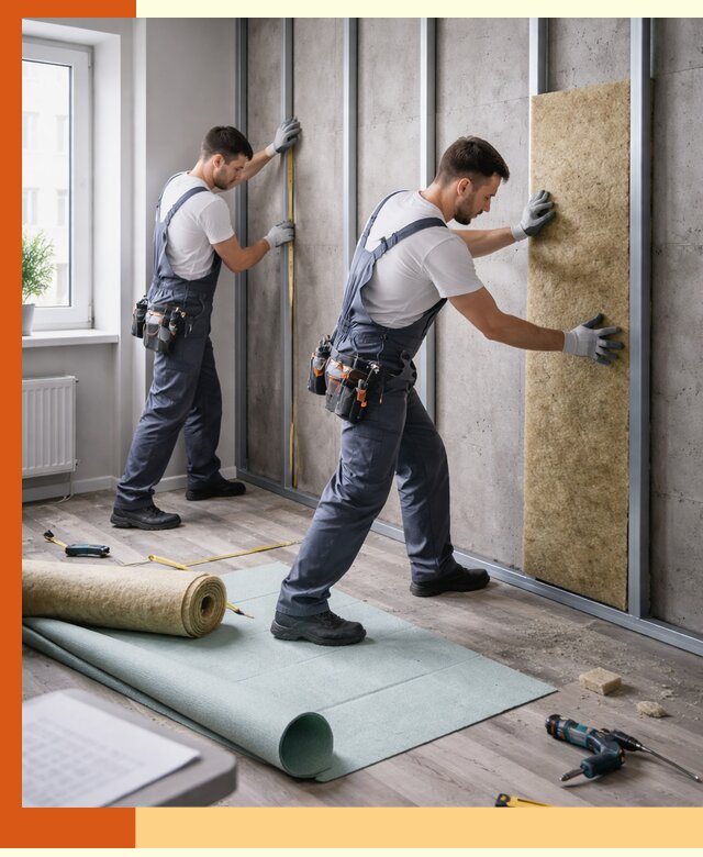 Шумоизоляция квартиры под ключ в Арсеньеве — профессионально и гарантированно