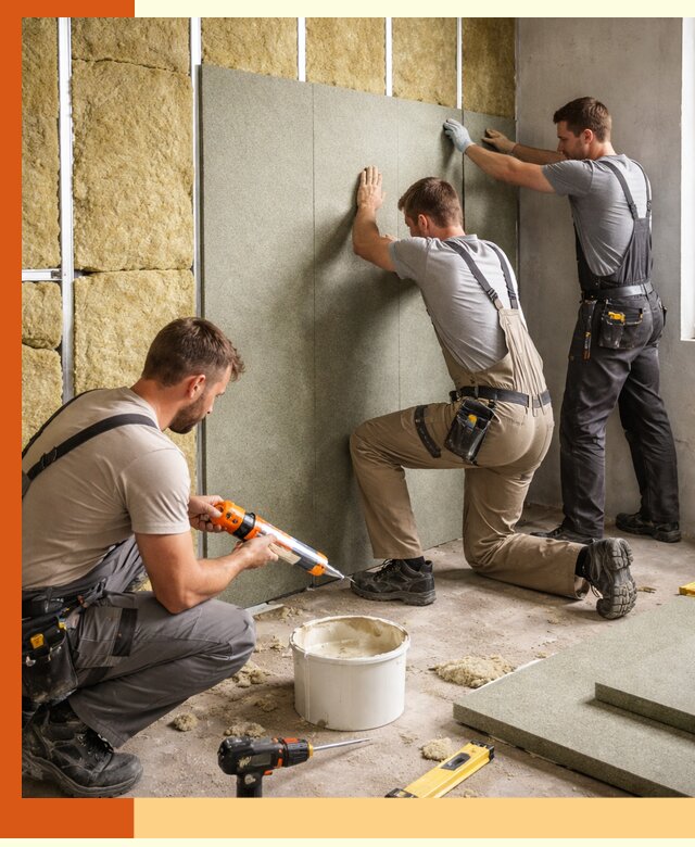 Профессиональная шумоизоляция стен в Арсеньеве для квартир и домов