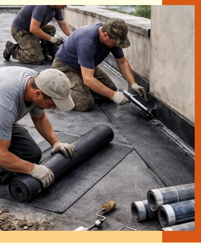 Гидроизоляция кровли в Арсеньеве от 4626 руб. — профессиональная гидроизоляция крыши | ТепломастерРсн