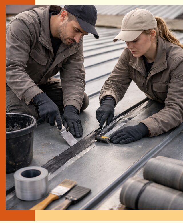 Гидроизоляция фальцевой кровли в Арсеньеве качественно и надежно