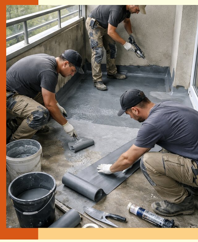 Гидроизоляция балкона в Арсеньеве: надежная защита от протечек