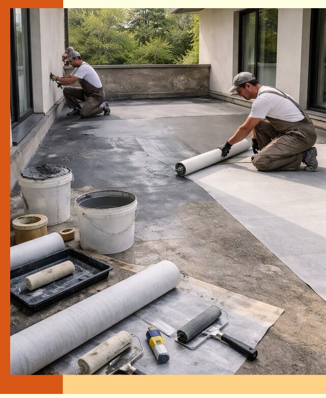 Гидроизоляция террасы в Арсеньеве — надежная защита от влаги и протечек