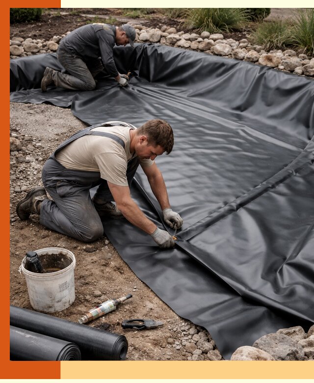 Гидроизоляция пруда в Арсеньеве: надежная защита и герметизация