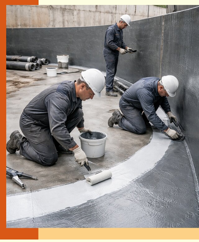 Гидроизоляция резервуара для топлива в Арсеньеве