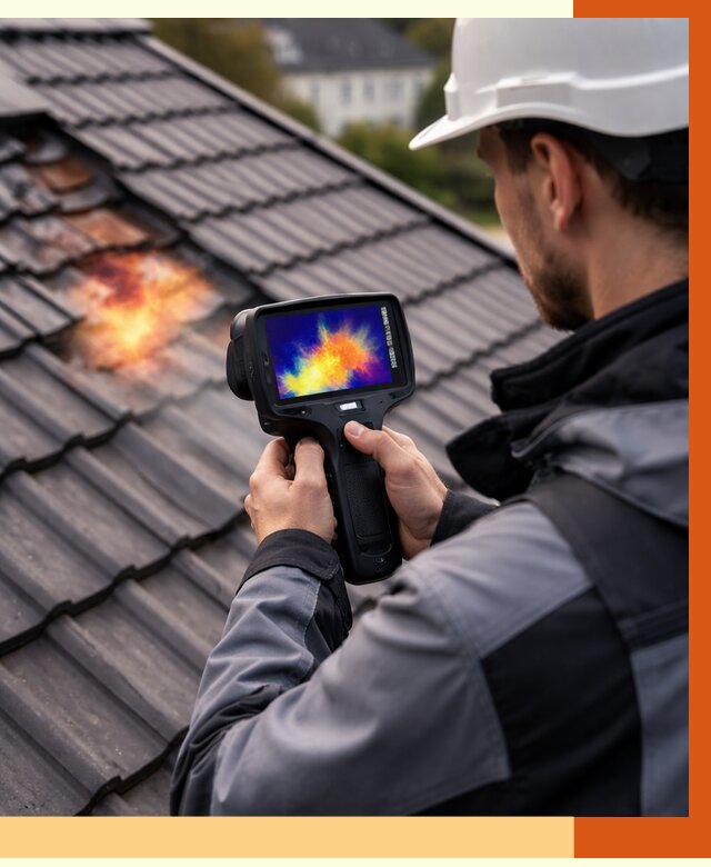 Тепловизионное обследование кровли в Арсеньеве от 4626 руб. — ТепломастерРсн под ключ