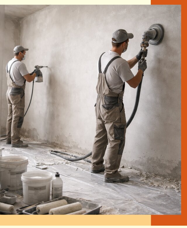 Подготовка поверхности под напыление в Арсеньеве от 1234 руб. — ТепломастерРсн