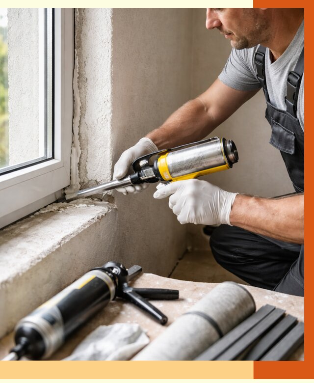 Герметизация стыков и примыканий в Арсеньеве от 1234 руб. под ключ | ТепломастерРсн