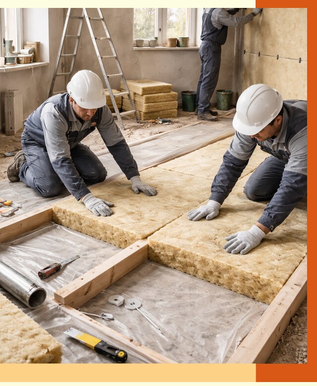 Восстановление теплоизоляции в Арсеньеве от 8738 руб. — ремонт утепления под ключ | ТепломастерРсн