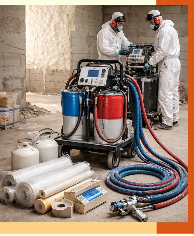 Аренда установки для напыления ППУ в Арсеньеве от 35980 руб. | ТепломастерРсн